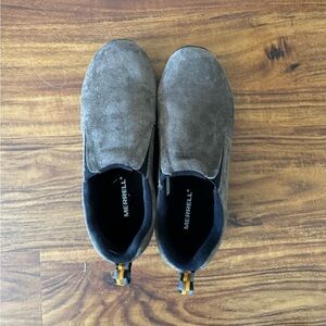 Like New Merrell Boys Jungle Mocs (Big Kid 5.5 W) Gunsmoke color